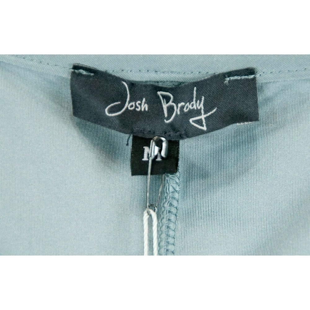 Josh Brodi Mint Silky Knit Sexy Bodycon Dress M - Picture 4 of 6